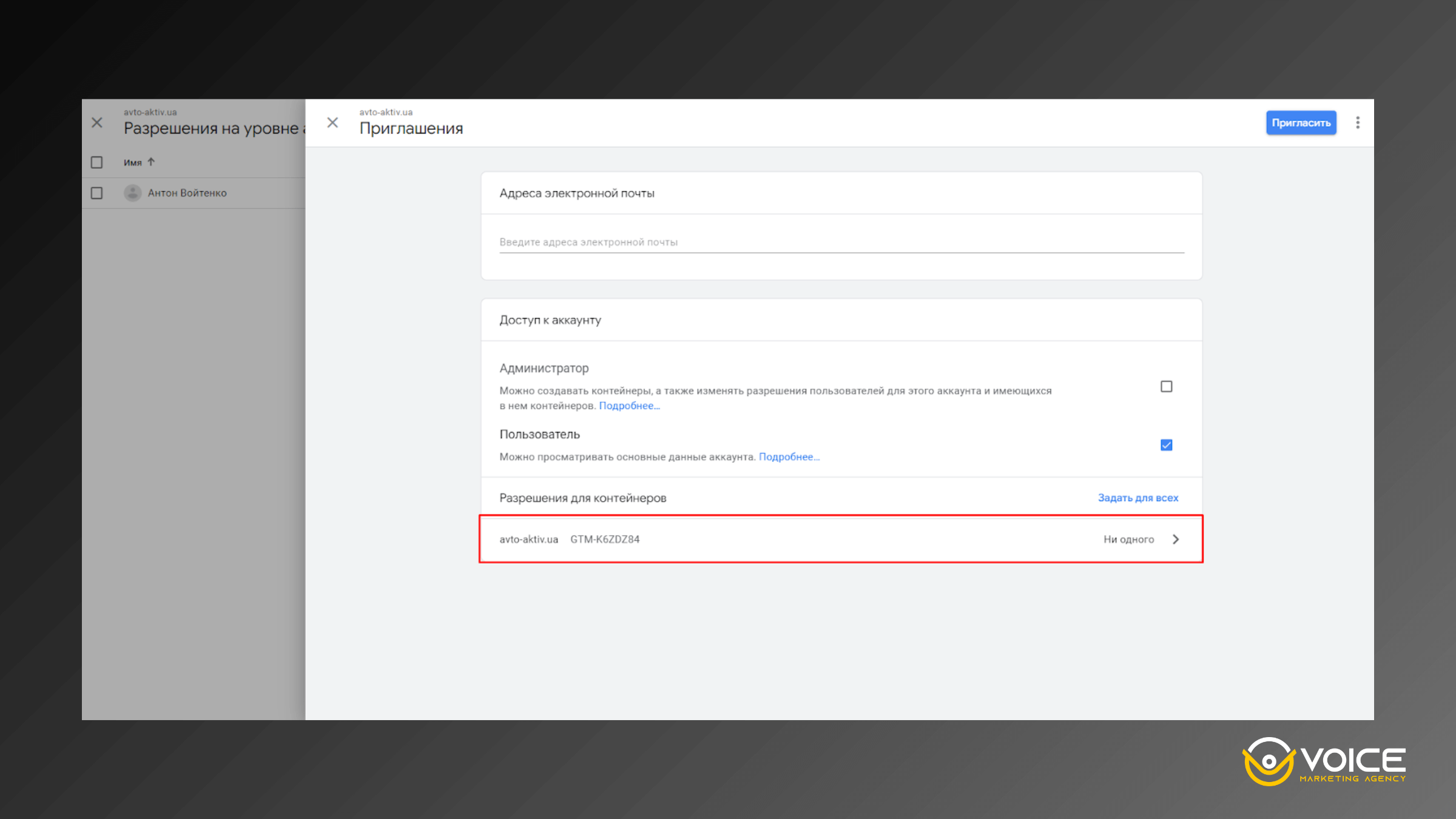 опция "Публикация"