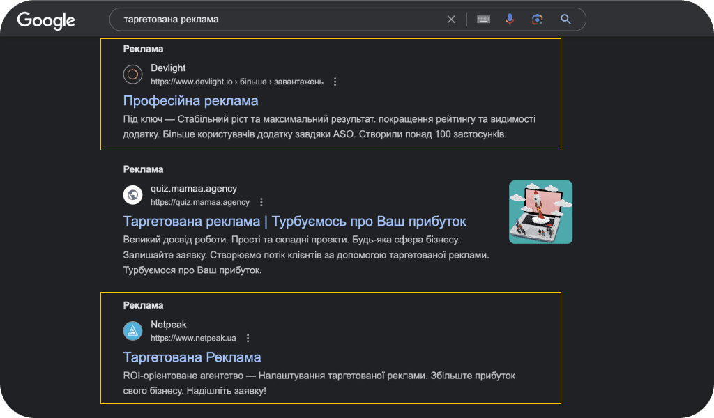 таргетована реклама